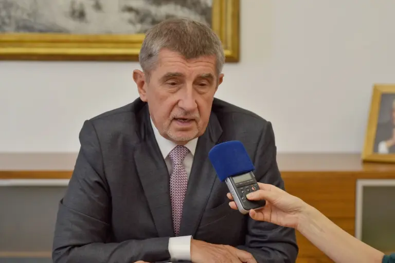 Andrej Babiš při rozhovoru