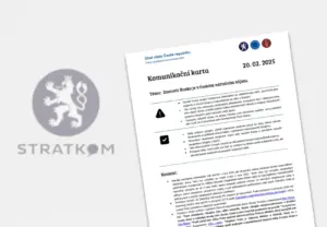Komunikační karta od Odboru strategické komunikace státu