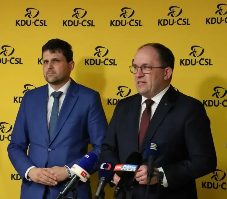 Výborný a Hladík tisková konference