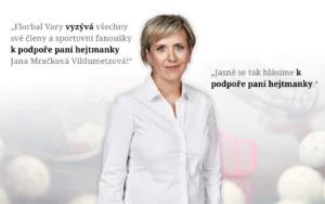 Florbal Vary podpora Vildumetzové