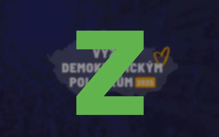 Zelení výzva Milionu chvilek pro demokracii