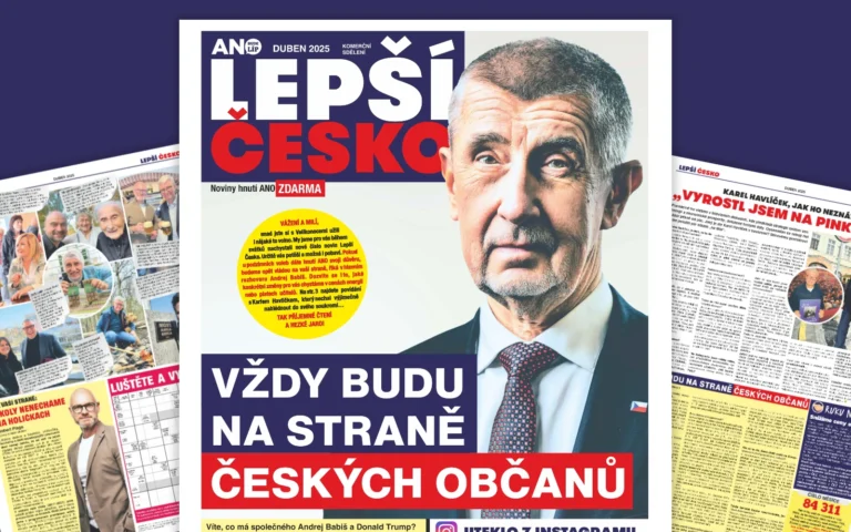 Noviny Lepší Česko duben 2025
