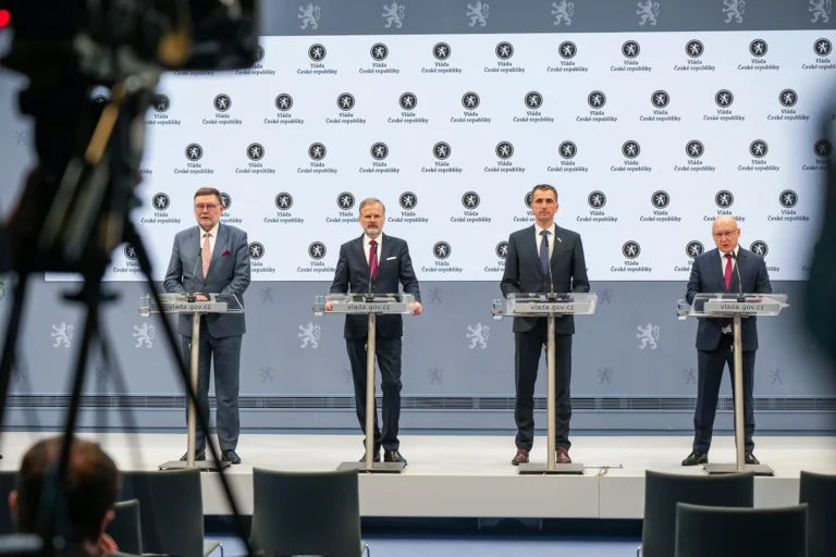 Vláda a ČEZ tisková konference