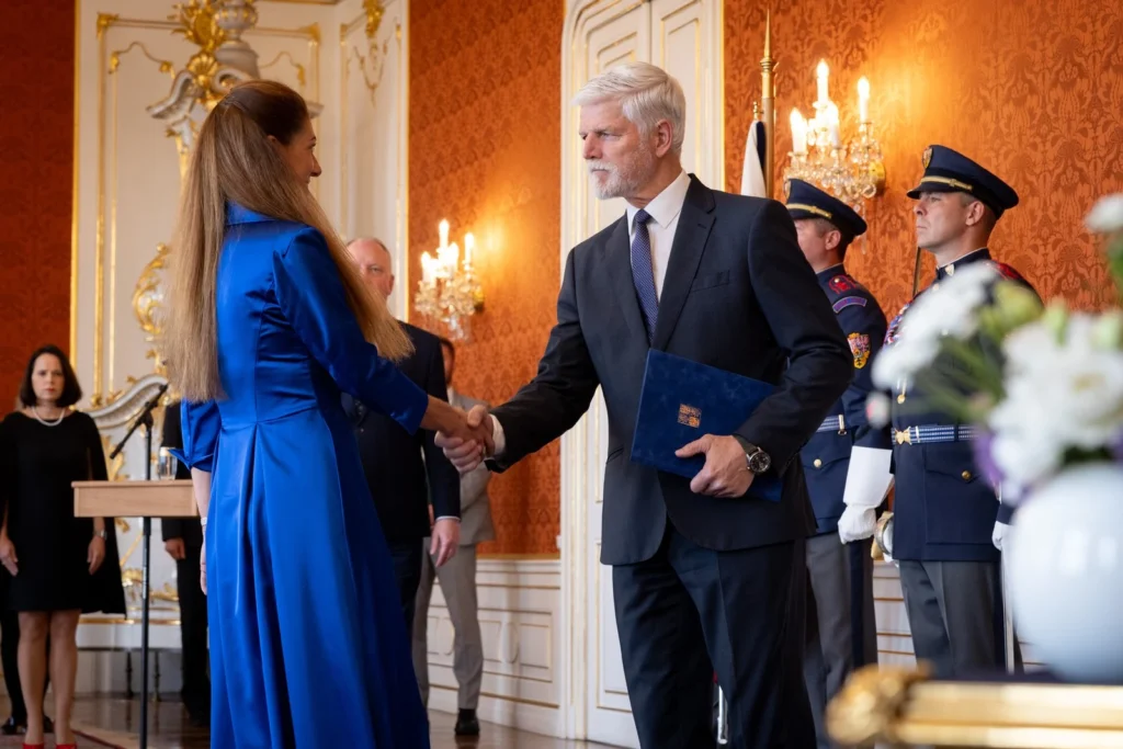 Eva Decroix a Petr Pavel