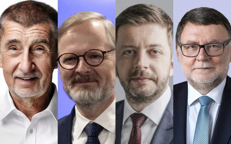 Andrej Babiš, Petr Fiala, Vít Rakušan, Zbyněk Stanjura