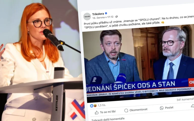 Trikolora výhružka na FB