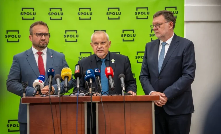 Tisková konference SPOLU