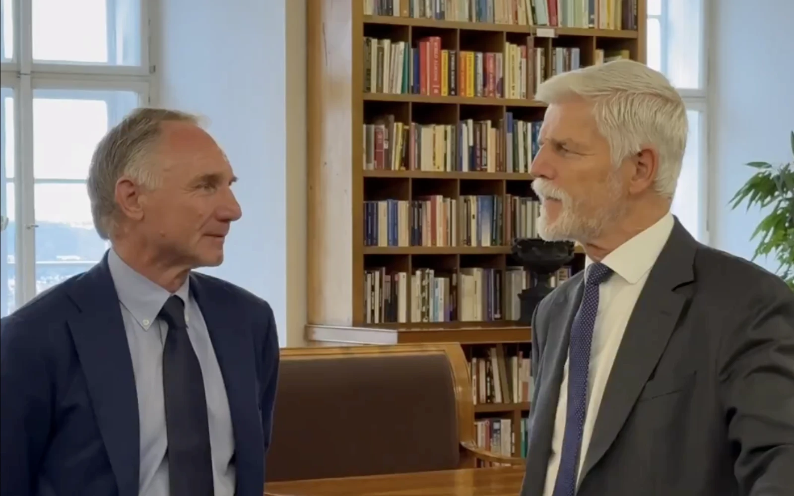 Dan Brown a Petr Pavel