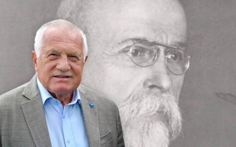 Václav Klaus a Masaryk