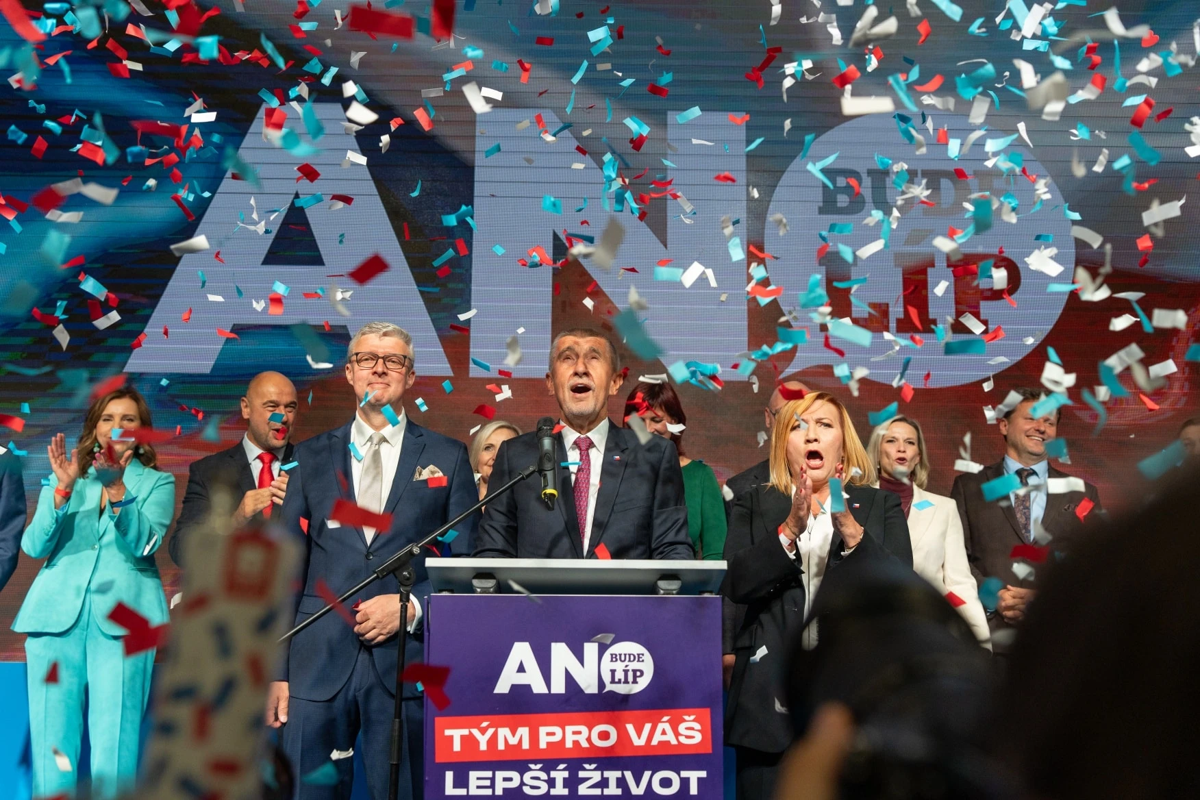 Vítězství v paralmentních volbách 2025 ANO