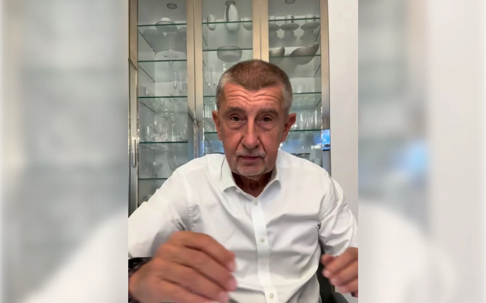 Andrej Babiš Facebook video