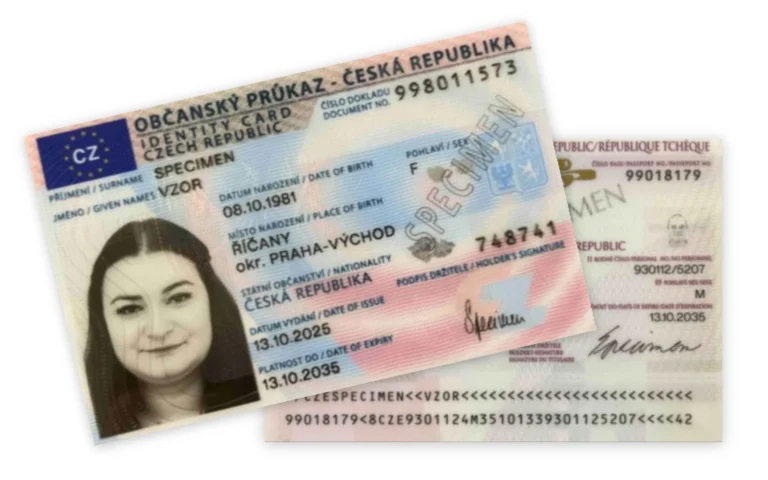 Občanský průkaz a pas