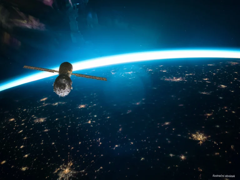 Satelit na oběžné dráze