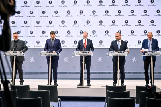Vláda ČR tisková konference