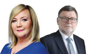 Alena Schillerová a Zbyněk Stanjura