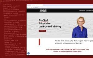 Stačilo! únik dat na webu