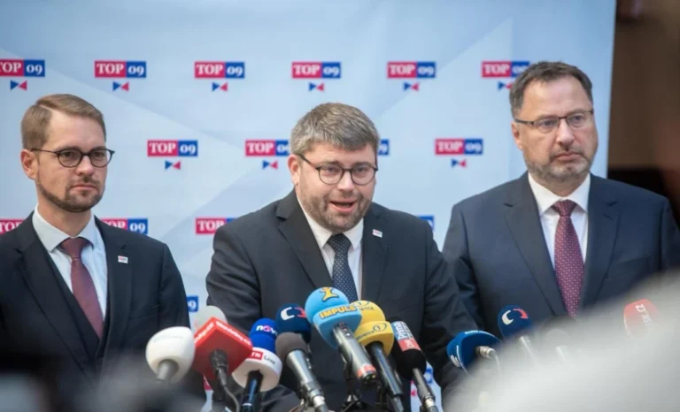 Poslanecký klub TOP 09 tisková konference