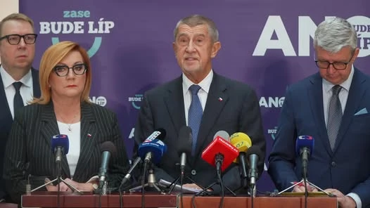Tisková konference ANO rozpočet