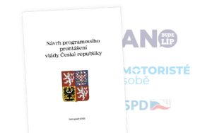 Programové prohlášení ANO, SPD a Motoristé sobě