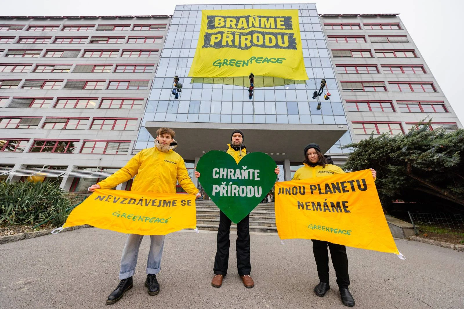 Aktivisté Ministerstvo životního prostředí