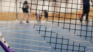 Sport ilustrace sítě a hřiště