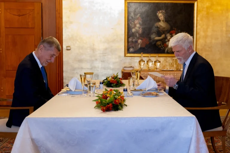 Babiš a Pavel oběd