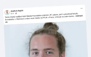 Status Jindřicha Rajchla na novináře