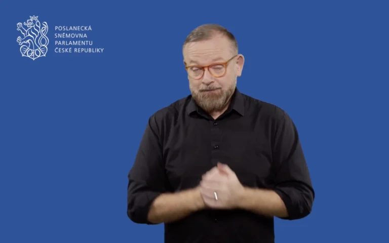 Znaková řeč Parlament