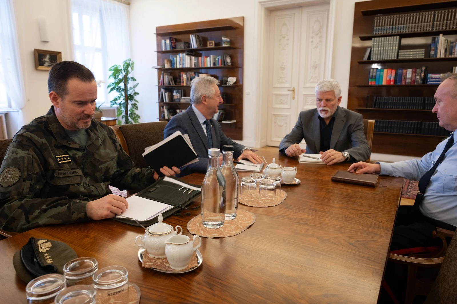 Petr Pavel, Jaromír Zůna a Karel Řehka