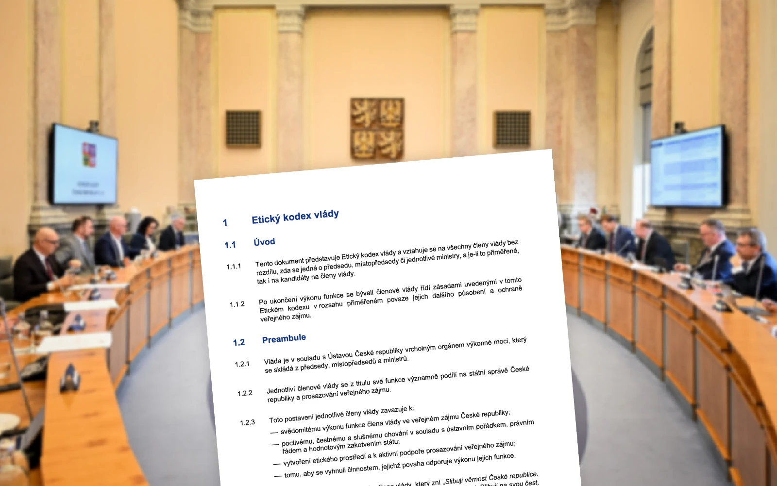 Etický kodex vláda Andreje Babiše