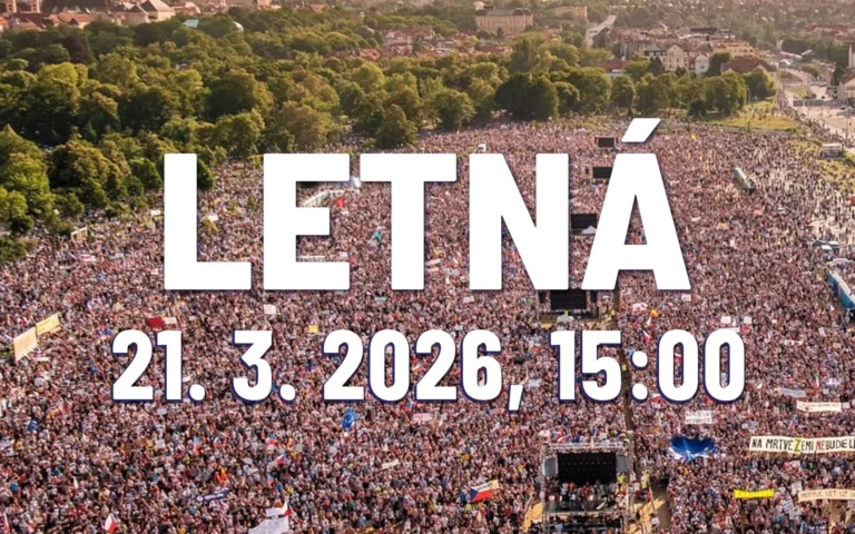 Demonstrace Letná Milion chvilek pro demokracii