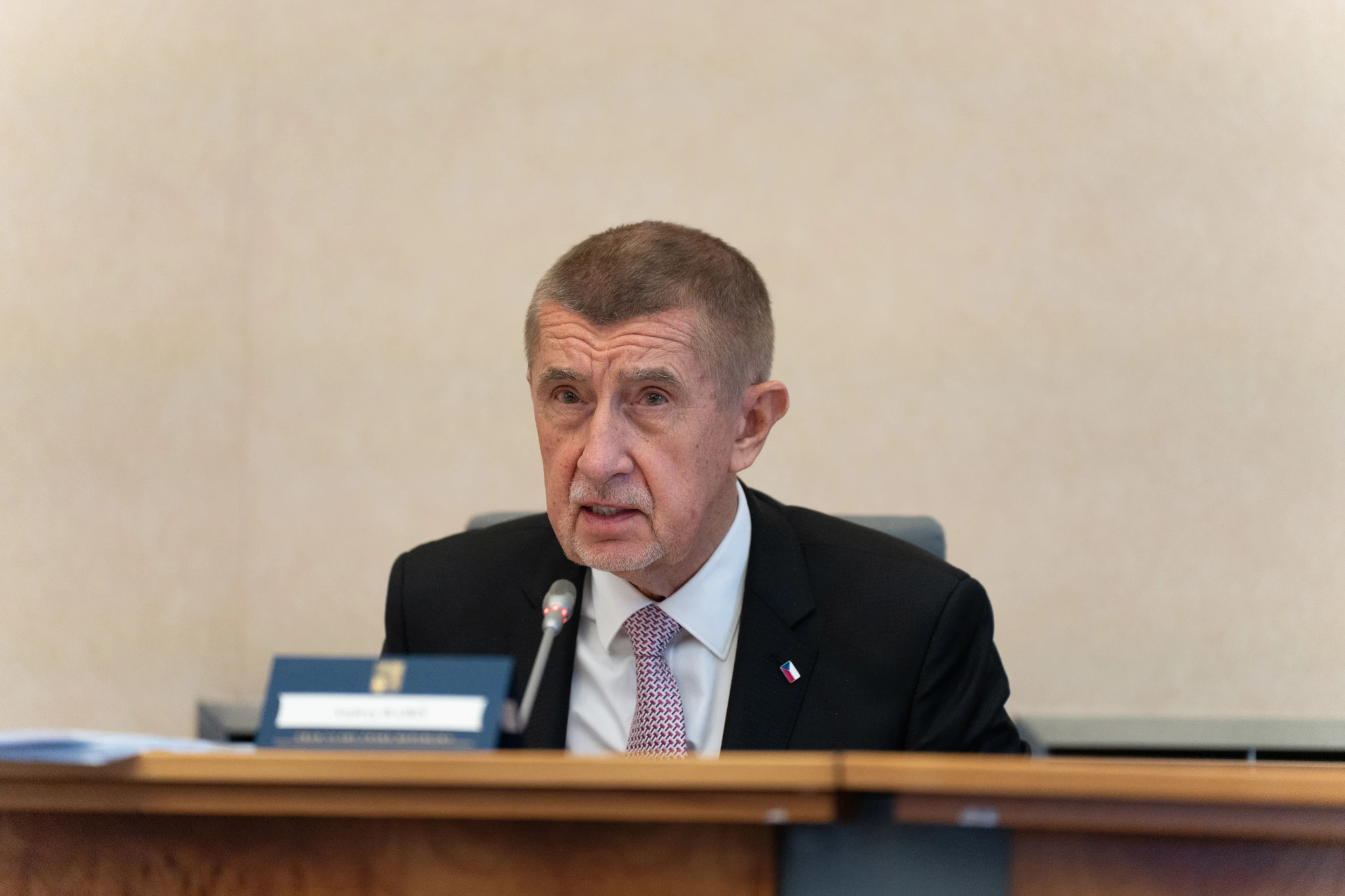 Andrej Babiš na Vládě