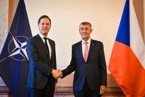 Mark Rutte a Andrej Babiš