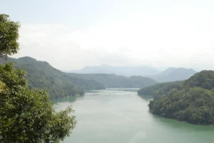 reservoir, dam, shimen reservoir, taiwan