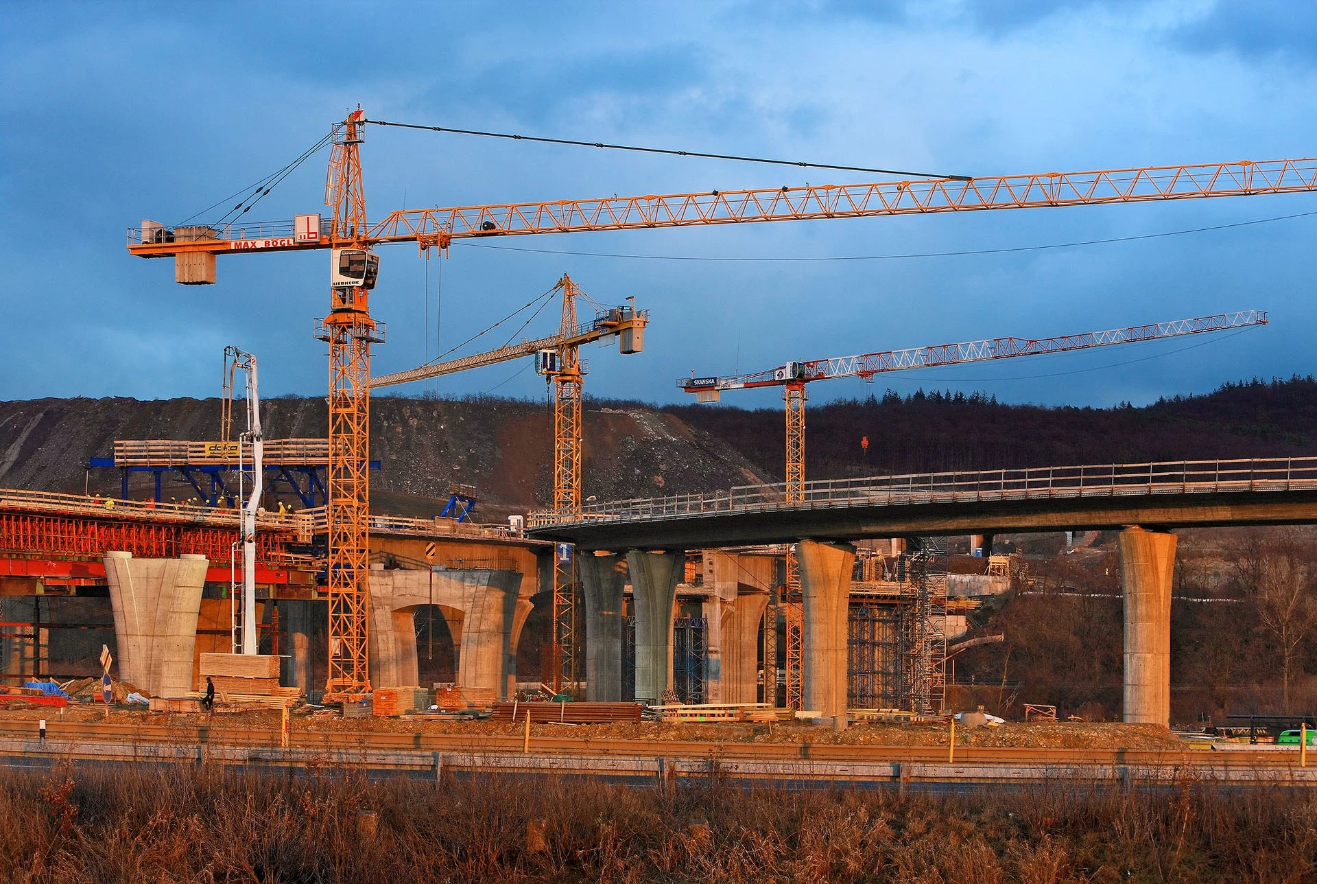 Dopravní stavba financovaná ze Státního fondu dopravní infrastruktury