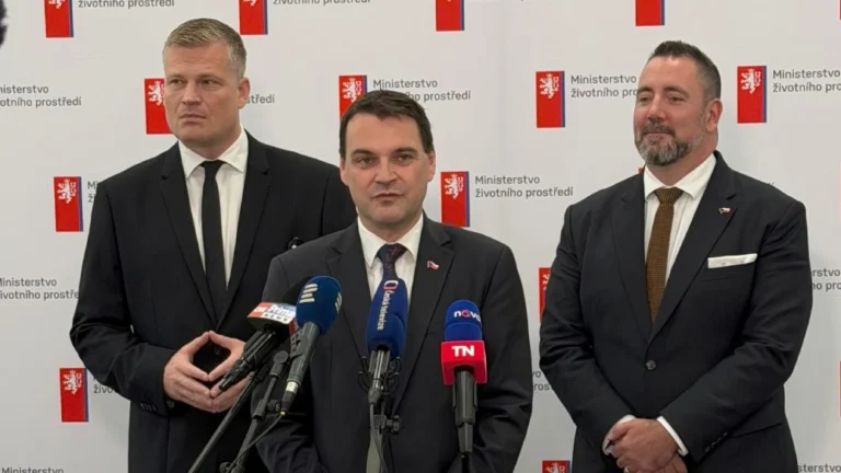Jednání vicepremiéra Petra Macinky na Ministerstvu životního prostředí