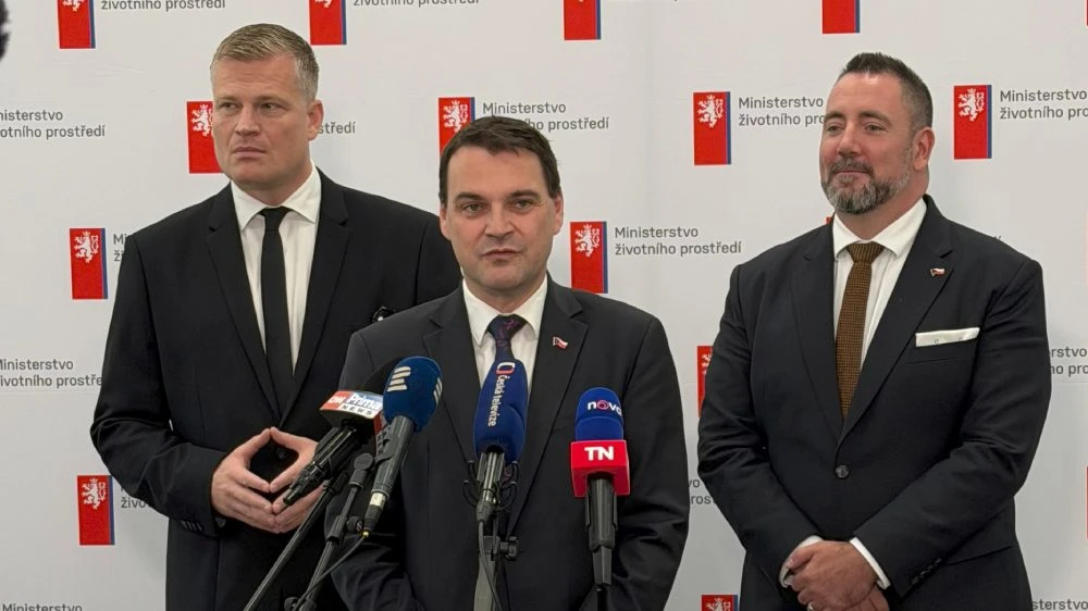 Jednání vicepremiéra Petra Macinky na Ministerstvu životního prostředí