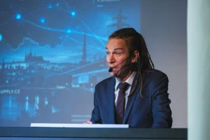 Ivan Bartoš na bezpečnostní konferenci v Malostranské besedě