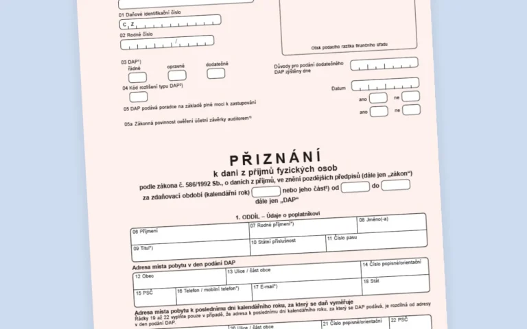 Daňové přiznání